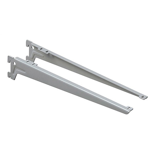 1 PAIR BRACKET ANGLE 230 MM GREY