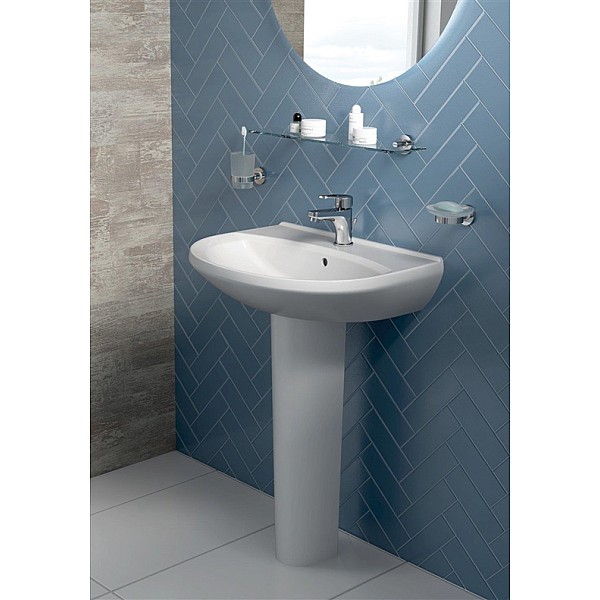 BASIN HUNG ULYSSE S 60X46 WHITE