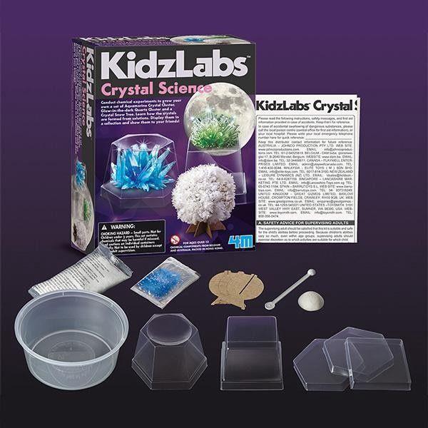 4M KidzLabs Crystal Science 3917