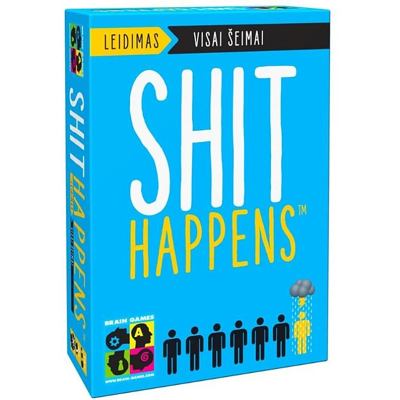 Galda spēle - Brain Games Shit Happens Family Edition. LT