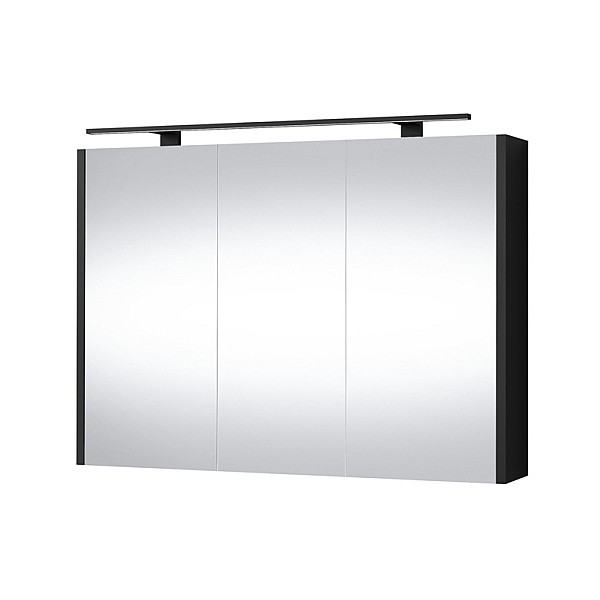 CABINET BATHROOM SV90DL-4 BLACK/GOLD OAK