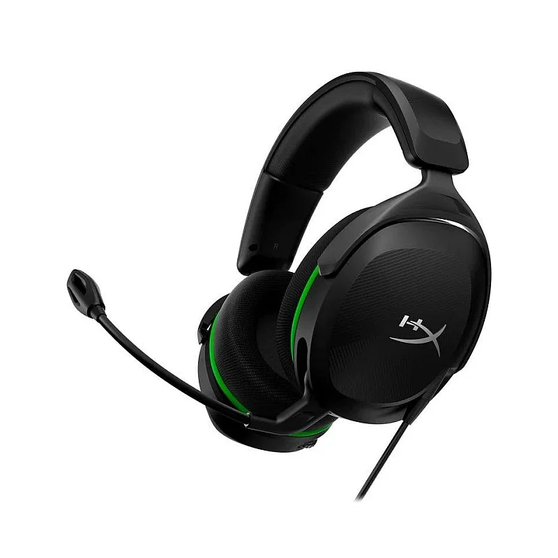 Vadu spēļu austiņas HyperX CloudX Stinger II. melna Vadu spēļu austiņas HyperX CloudX Stinger II. melna