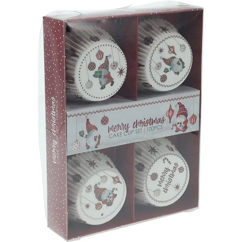 Keksiukų formelė su gnomu. 5 cm x 5 cm Keksiukų formelė su gnomu. 5 cm x 5 cm