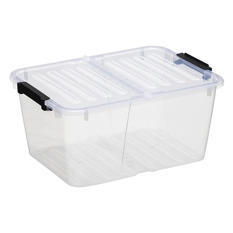 Uzglabāšanas kaste ar vāku Plast Team. 15l. 39.4x29.5x18.5cm