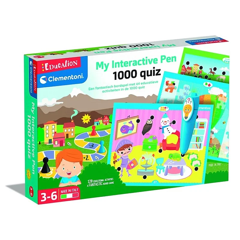 Edukacinis žaislas Clementoni My Interactive Pen 50829