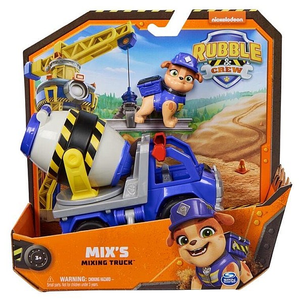 Bērnu rotaļu mašīnīte Paw Patrol Rubble & Crew 6066540