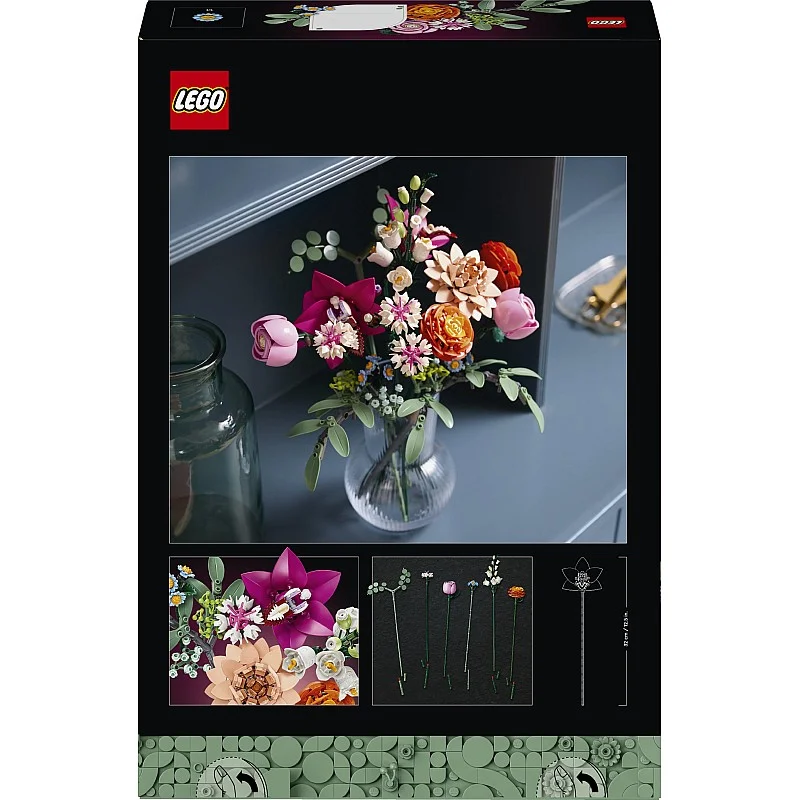 TOY CONSTR LEGO PINK FLOWER BOUQUET10342