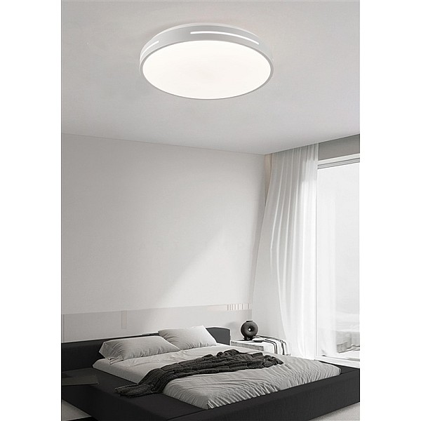 CEILING LED LIGHT ZULA CCT 38CM WHITE