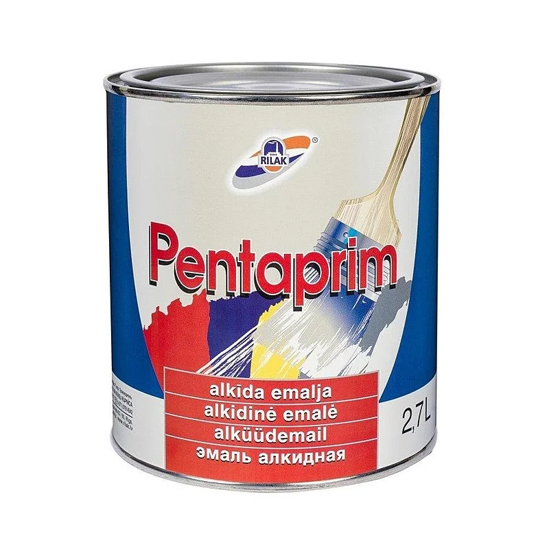 ALKYD ENAMEL PENTAPRIM ANTHRACITE 2.7L