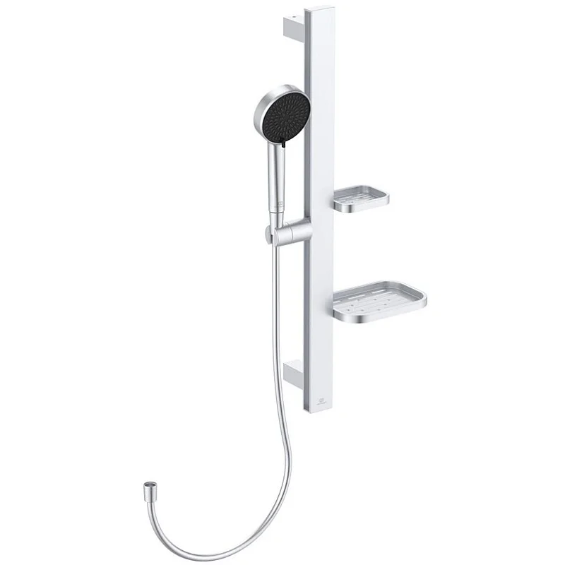 SHOWER STAND ALU+ SILVER MATT
