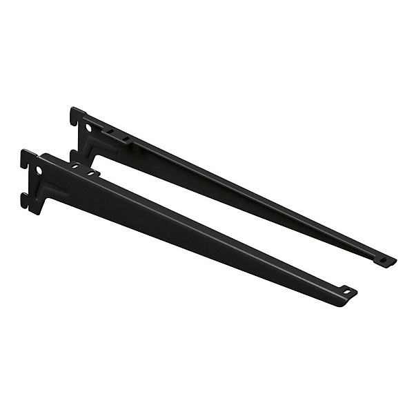 1 PAIR BRACKET ANGLE 280 MM BLACK