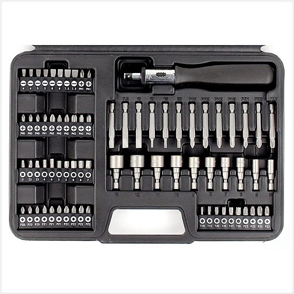 SCREW DRIVER AND DRILL BIT SET (109PCS)