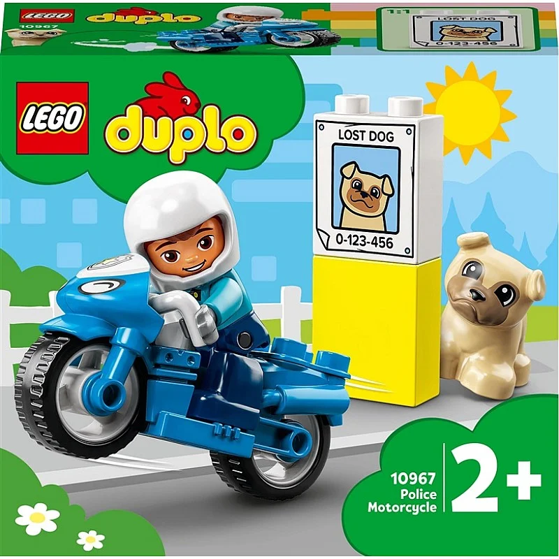 Konstruktorius LEGO® DUPLO® Policijos motociklas  10967
