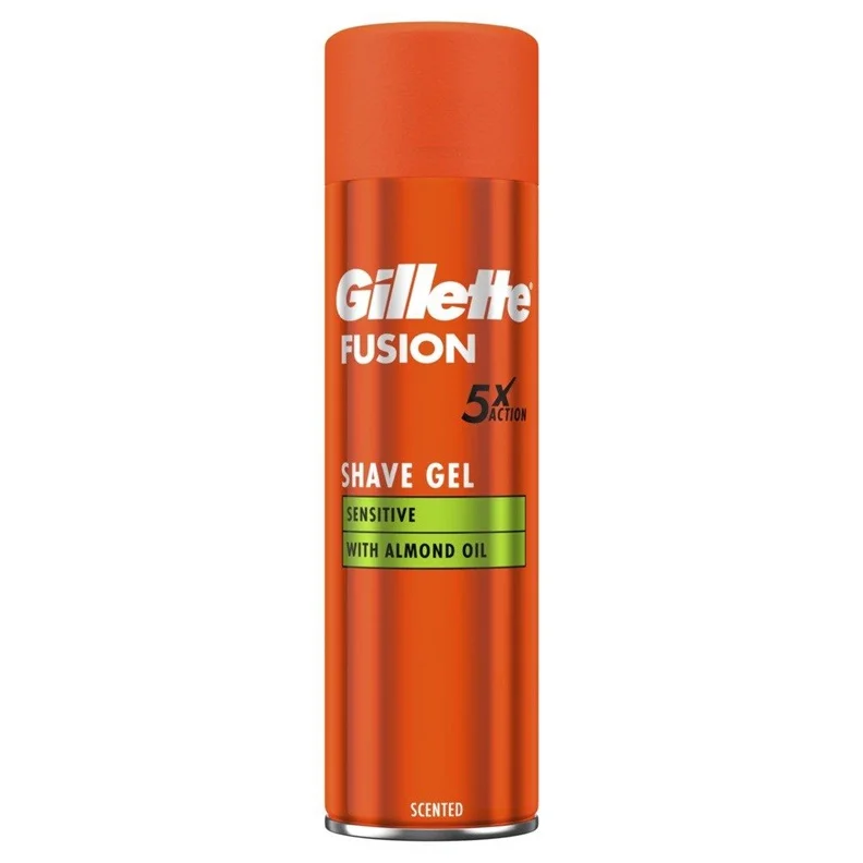 Skūšanās gēls Gillette series sensitive. 200 ml