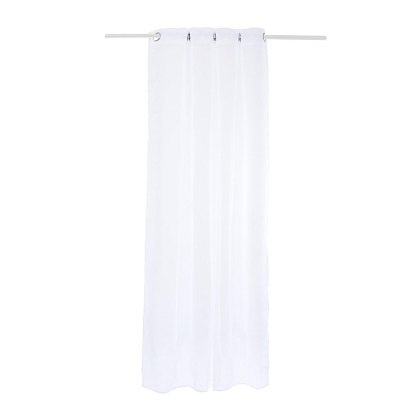 NET CURTAIN ETAMINE WH 140X240 WHITE D