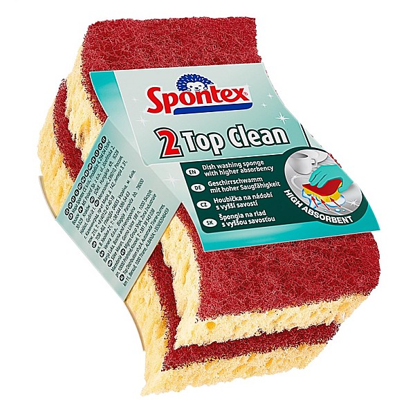 SPONTEXKEMPINĖS TOP CLEAN. 2 VNT