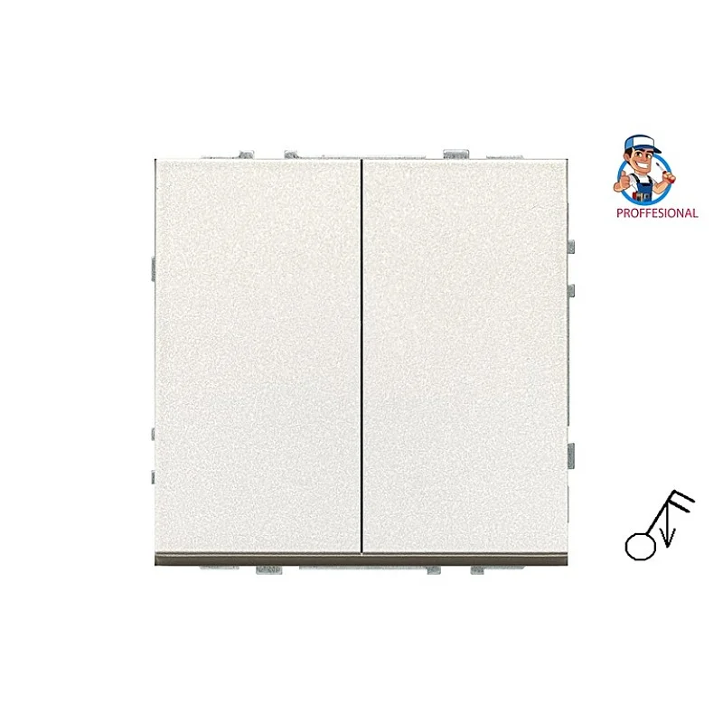 Impulsinis jungiklis LIREGUS MODERN. 2kl.. šampano sp.