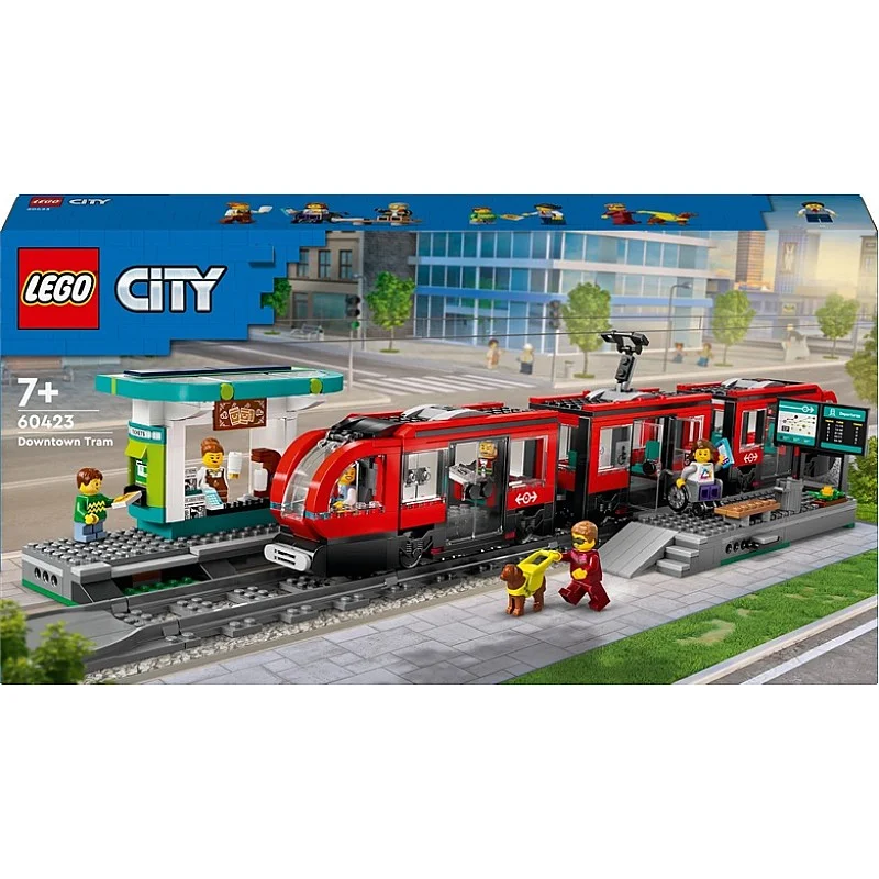 CONSTRUCTOR LEGO CITY STREETCAR 60423