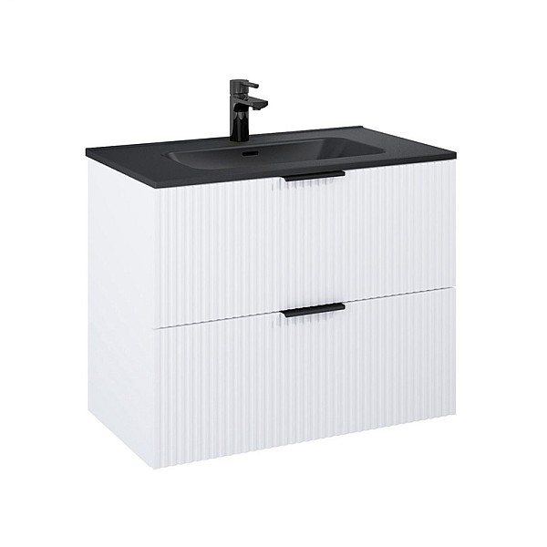 WASHBASIN SKAPPA 80 CERAM BLACK MATT