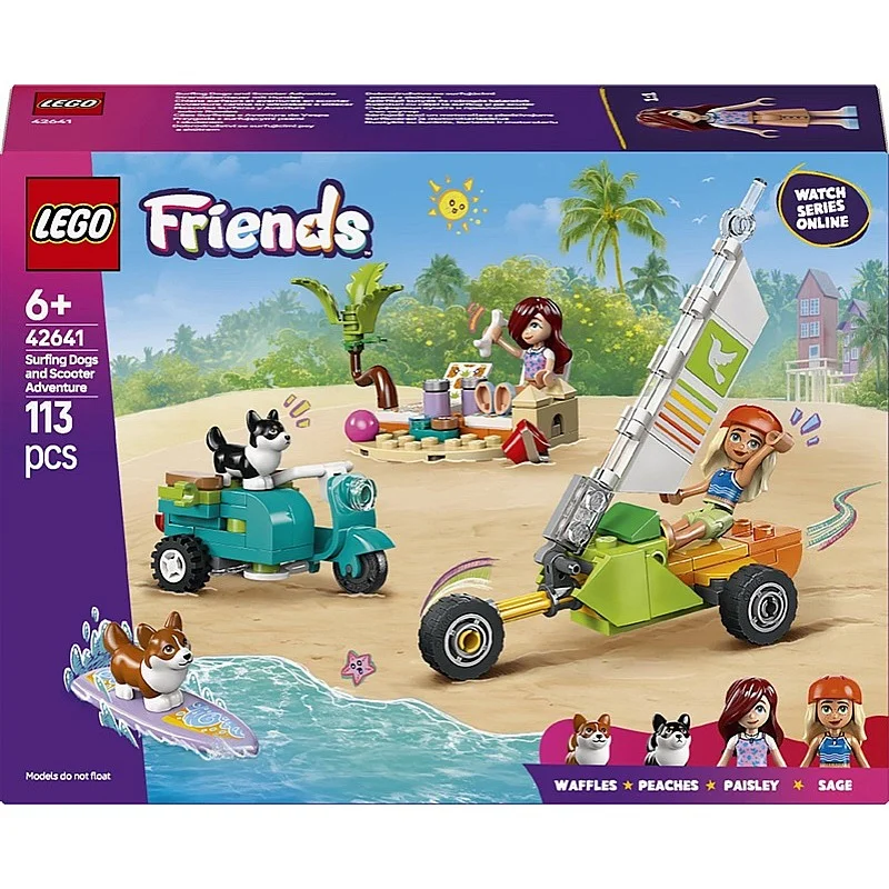 TOY CONSTR LEGO SURFING AND SCOOTER42641