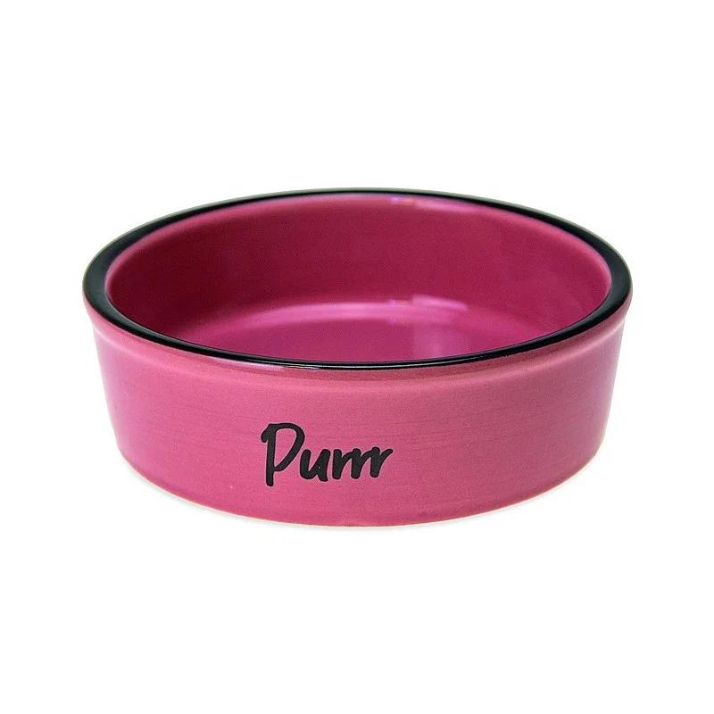 CERAMIC CAT BOWL KARLIE 250ML PINK