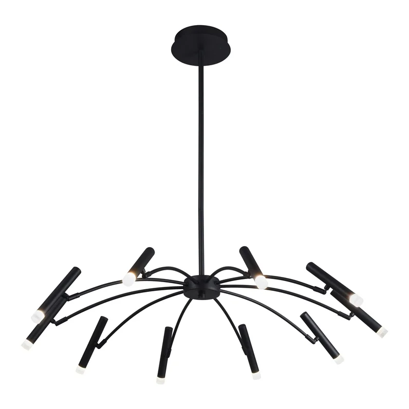 LAMP PENDANT SECRET 10X5W 3K BLACK