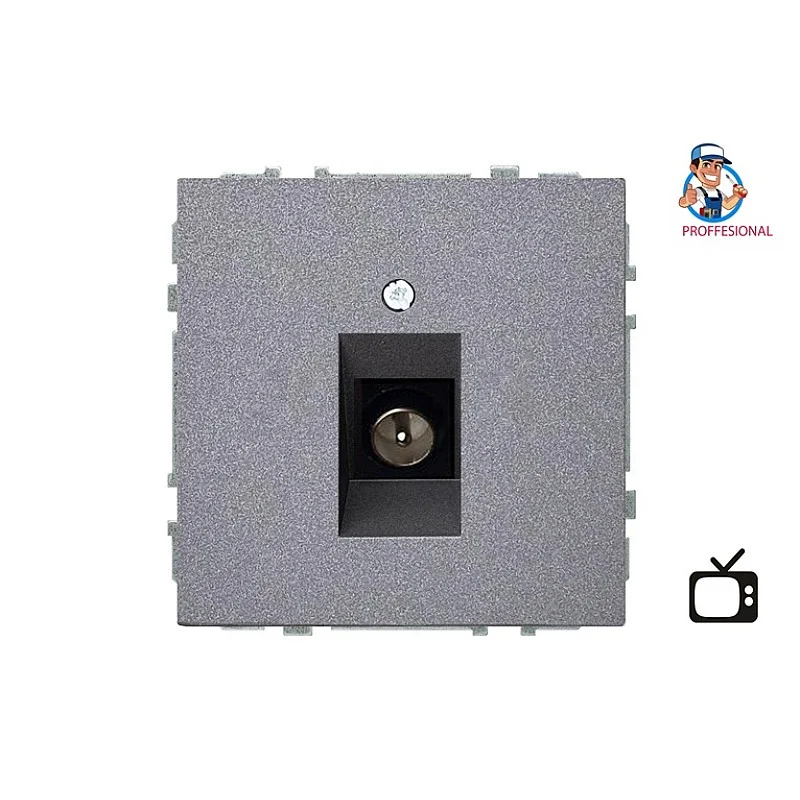 Antenos lizdas LIREGUS MODERN. matinės juodos spalvos