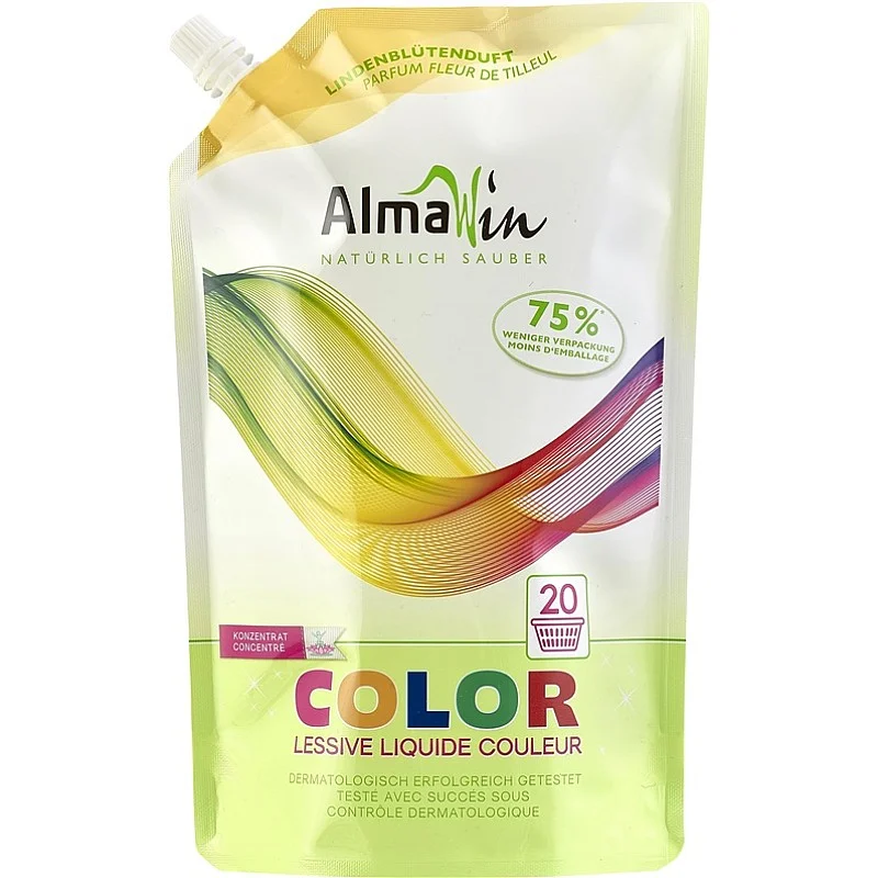 Šķidrs mazgāšanas līdzeklis ekoloģiska AlmaWin.Color. 1.5 l Šķidrs mazgāšanas līdzeklis ekoloģiska AlmaWin.Color. 1.5 l