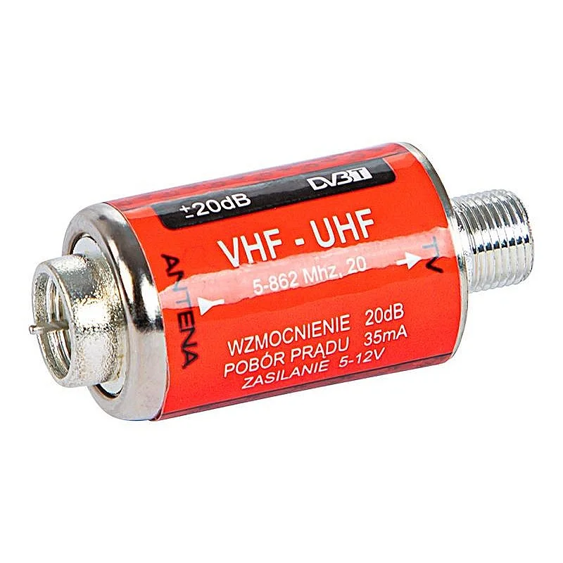 TV ANTENNA AMPLIFIER 20DB 12V 77-190