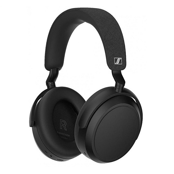 Bezvadu uzliekamās austiņas Sennheiser Momentum 4. melna