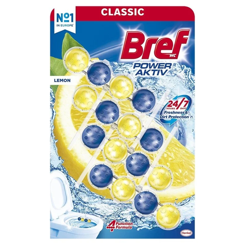 Klozetpoda ziepes Bref Power Active Lemon. 200 g
