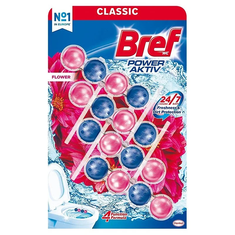 WC TĪR-ATSV LĪDZ BREF PA FLOWERS 4X50G