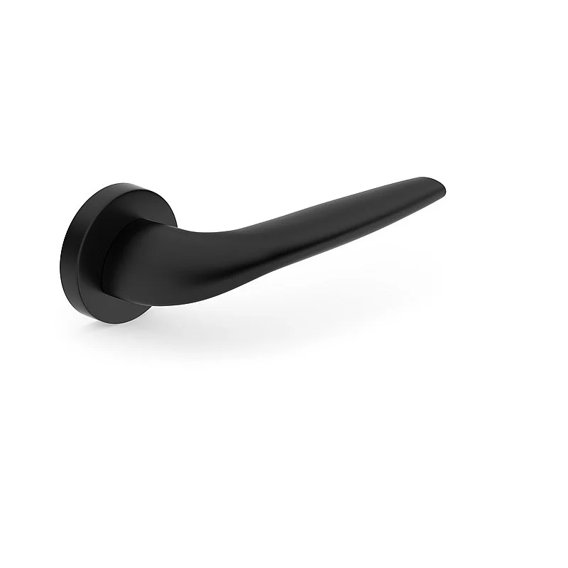 Durvju rokturis. iekštelpām Metal-Bud R Black JULIA R. melna