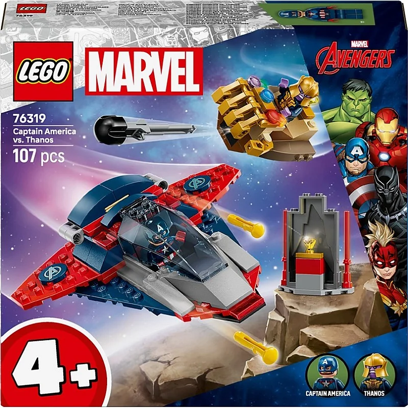 CON LEGO CAPTAIN AMERICA VS THANOS 76319