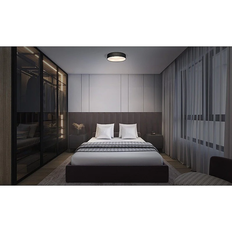 PLAFON LEDVANCE ORBIS PARIS 3XE27 BK