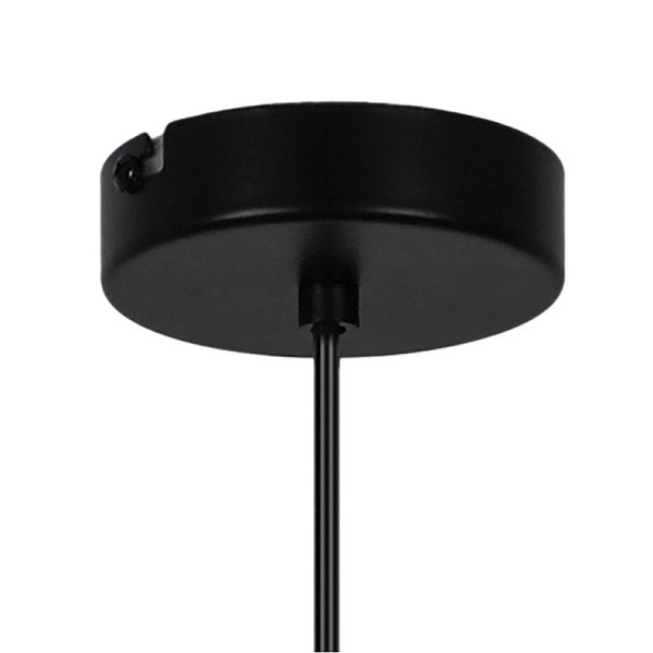 PENDANT LIGHT TRIANGLE E27 BLACK