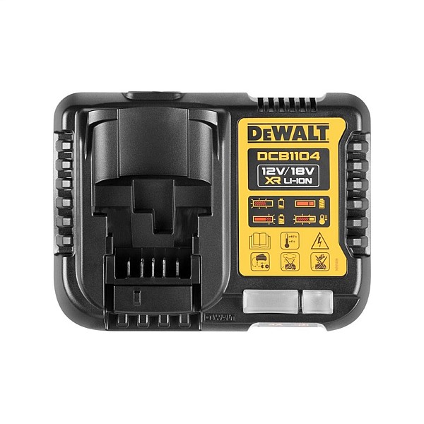 Akumulatora lādētājs Dewalt DCB1104P2-QW. 12/18 V