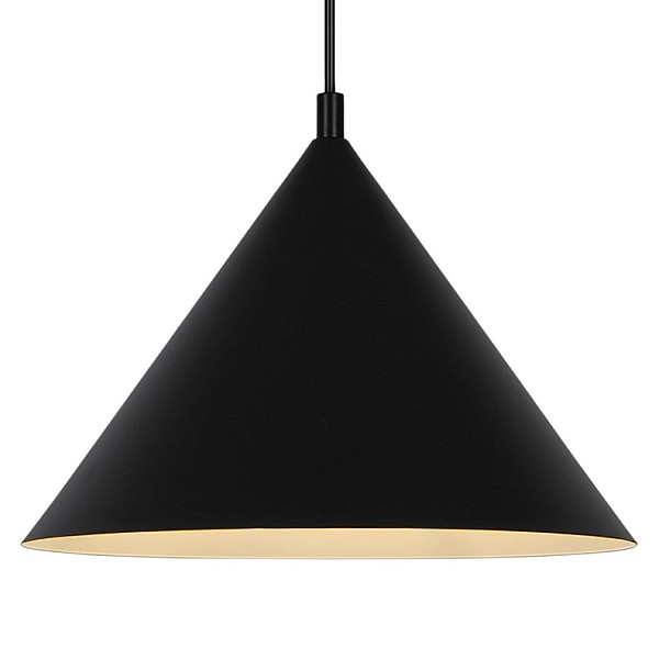 PENDANT LIGHT TRIANGLE E27 BLACK