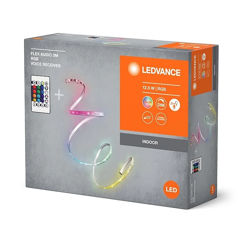 STRIP SET LED 12.5W RGB 3M RC MUSIC STRIP SET LED 12.5W RGB 3M RC MUSIC