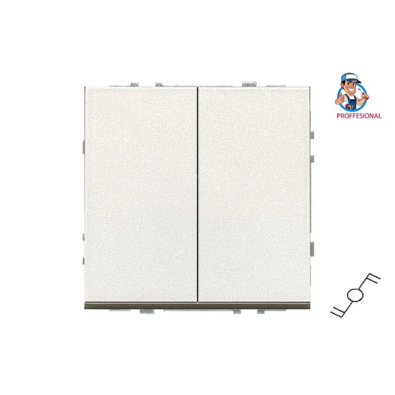 TWO WAY SWITCH IP6+6.10-201-01.M/CH 2G