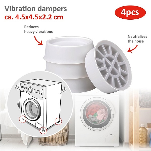 VIBRATION DAMPERS 4 PCE