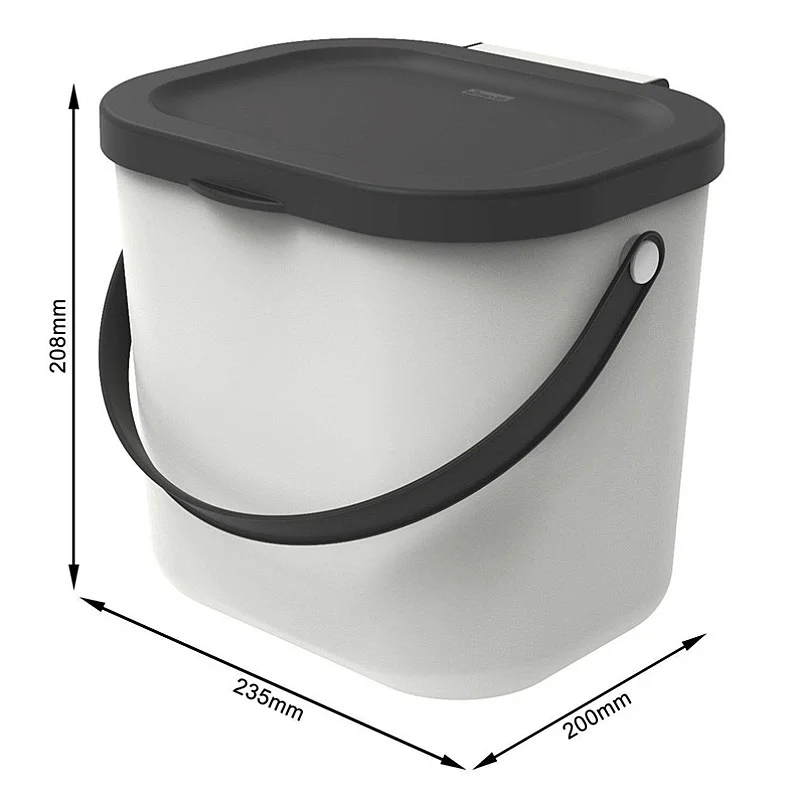 RECYCLING BIN SYSTEM 6L ALBULA WHITE RECYCLING BIN SYSTEM 6L ALBULA WHITE