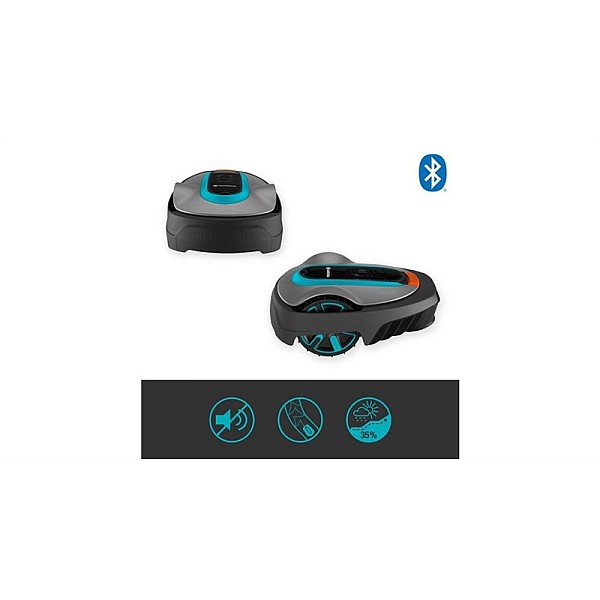 Vejos pjovimo robotas Gardena Sileno City 600 Bluetooth