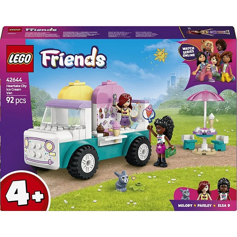 LEGO® Friends Heartlake City Ice Cream Van 42644. 92 vnt.
