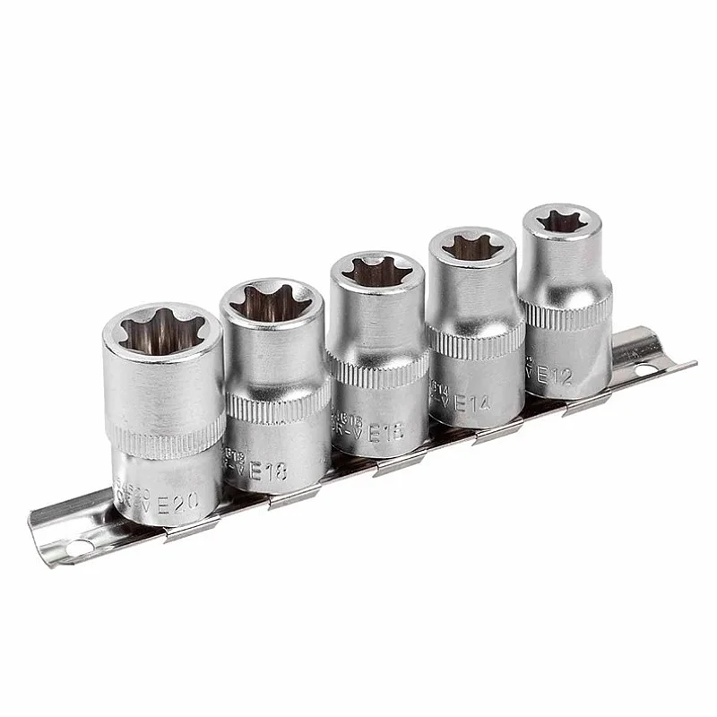 Sukimo galvučių komplektas Rockforce 5 vnt Sukimo galvučių komplektas Rockforce 5 vnt