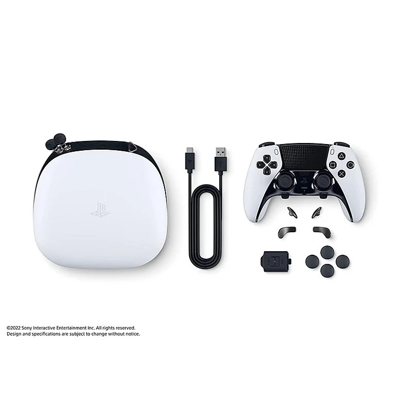 Spēļu kontrolieris Sony PS5 DualSense Edge. balta/melna Spēļu kontrolieris Sony PS5 DualSense Edge. balta/melna
