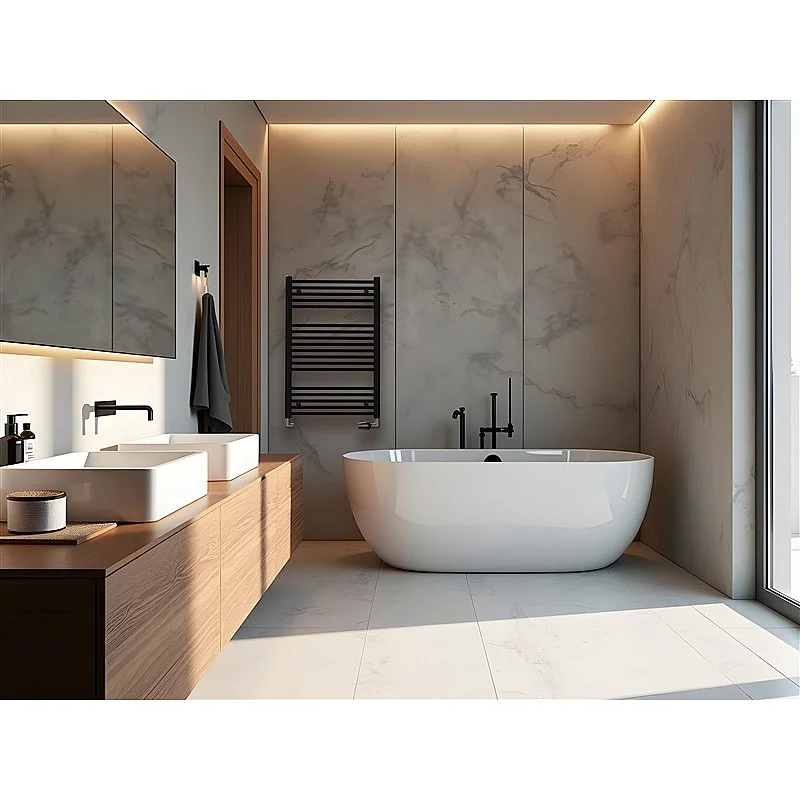 Vanden. rankšl. džiovintuv. Korado. tiesus. juoda. 50x70 cm Vanden. rankšl. džiovintuv. Korado. tiesus. juoda. 50x70 cm