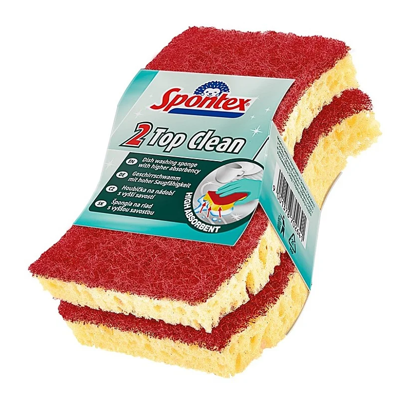 Šveičiamosios kempinėlės Spontex Top Clean. 2 vnt. Šveičiamosios kempinėlės Spontex Top Clean. 2 vnt.