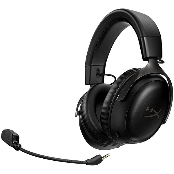 Belaidės žaidimų ausinės HyperX Cloud III. juodos