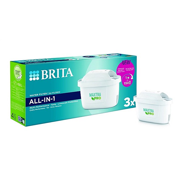 Filtra kasetne Brita ALL IN 1. 3 gab.